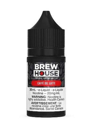 Caffe Del Latte Salt Nic - Brew House Salts - 30mL - Liberty Vape