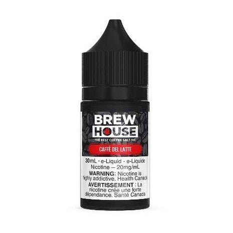 Caffe Del Latte Salt Nic - Brew House Salts - 30mL - Liberty Vape
