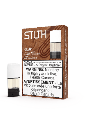 CIGAR - STLTH Pods - (Bold/Salt Nic) - Liberty Vape