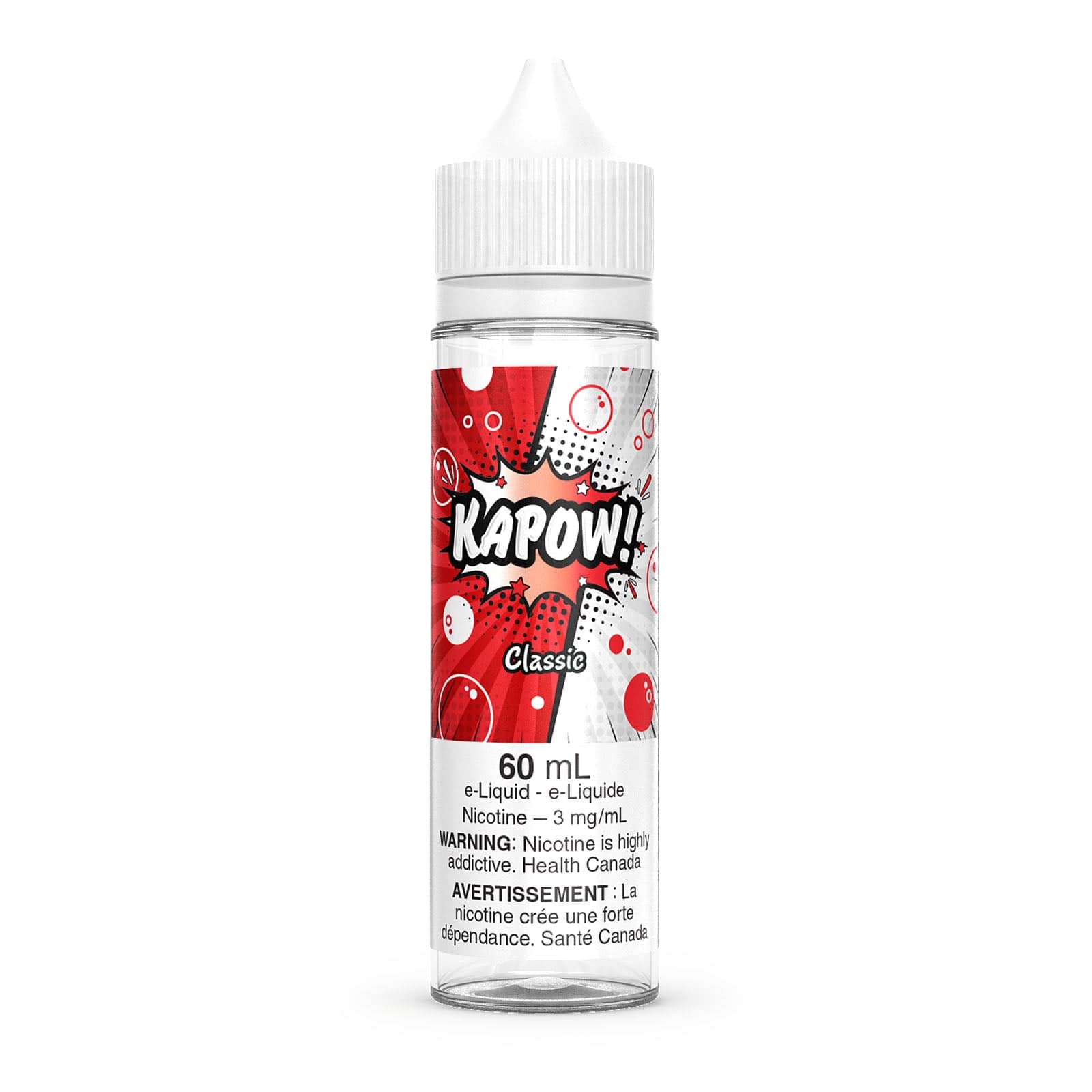 Classic - Kapow E-Liquid - 60mL Vape Juice | Liberty Vape Classic - Kapow E-Liquid - 60mL Vape Juice | Liberty Vape