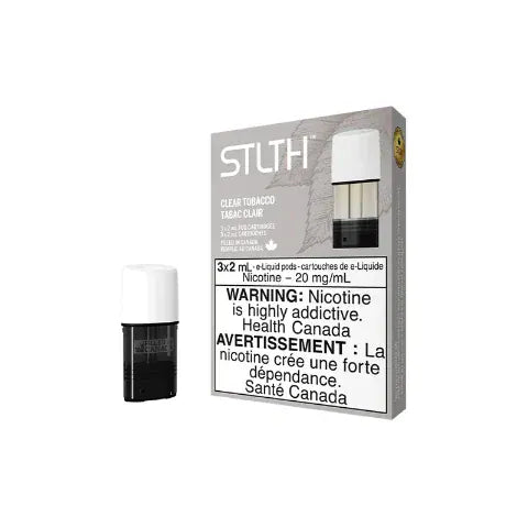Clear Tobacco - STLTH Pods - Liberty Vape