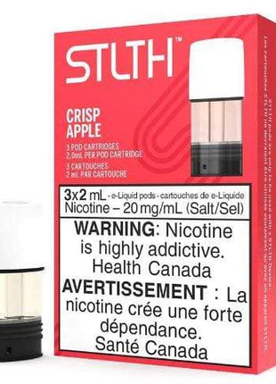 Crisp Apple - STLTH Pods - (Bold/Salt Nic) - Liberty Vape