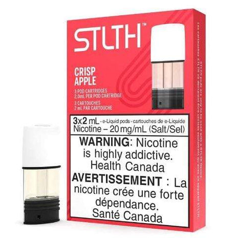 Crisp Apple - STLTH Pods - (Bold/Salt Nic) - Liberty Vape