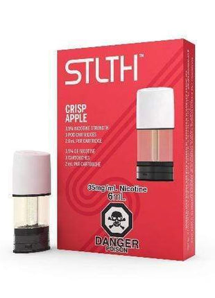 Crisp Apple - STLTH Pods - (Bold/Salt Nic) - Liberty Vape