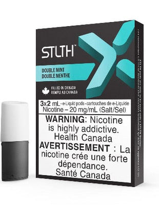 Double Mint STLTH X - STLTH Pods - Liberty Vape