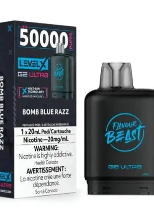 Flavour Beast Level X G2 Ultra Pods - All Flavours - 50000 Puffs - 20mL - Flavour Beast - Liberty Vape