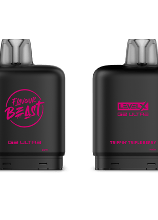 Flavour Beast Level X G2 Ultra Pods - All Flavours - 50000 Puffs - 20mL