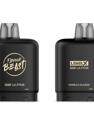Flavour Beast Level X G2 Ultra Pods - All Flavours - 50000 Puffs - 20mL
