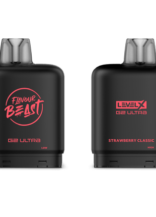 Flavour Beast Level X G2 Ultra Pods - All Flavours - 50000 Puffs - 20mL