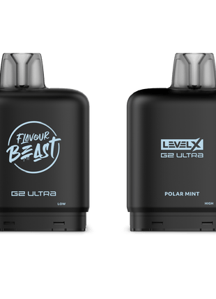 Flavour Beast Level X G2 Ultra Pods - All Flavours - 50000 Puffs - 20mL