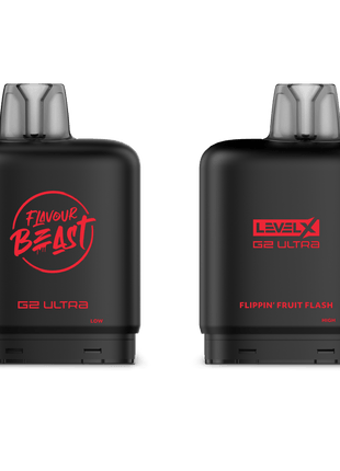 Flavour Beast Level X G2 Ultra Pods - All Flavours - 50000 Puffs - 20mL