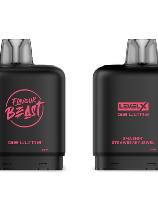 Flavour Beast Level X G2 Ultra Pods - All Flavours - 50000 Puffs - 20mL