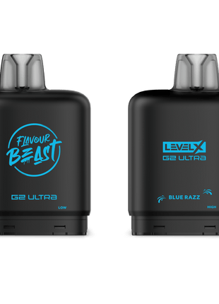 Flavour Beast Level X G2 Ultra Pods - All Flavours - 50000 Puffs - 20mL