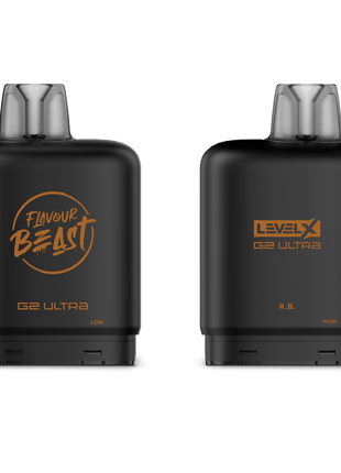 Flavour Beast Level X G2 Ultra Pods - All Flavours - 50000 Puffs - 20mL