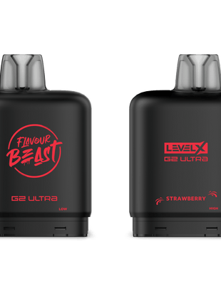 Flavour Beast Level X G2 Ultra Pods - All Flavours - 50000 Puffs - 20mL