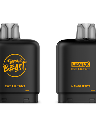Flavour Beast Level X G2 Ultra Pods - All Flavours - 50000 Puffs - 20mL