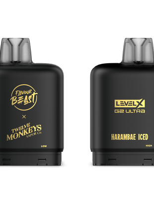Flavour Beast Level X G2 Ultra Pods - All Flavours - 50000 Puffs - 20mL