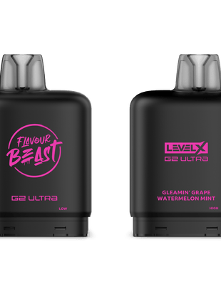 Flavour Beast Level X G2 Ultra Pods - All Flavours - 50000 Puffs - 20mL