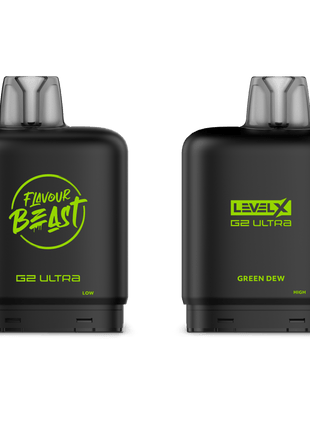 Flavour Beast Level X G2 Ultra Pods - All Flavours - 50000 Puffs - 20mL