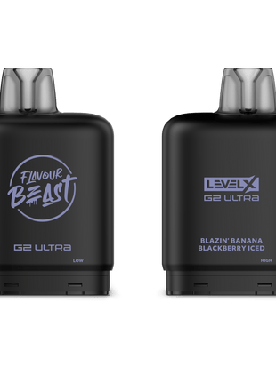 Flavour Beast Level X G2 Ultra Pods - All Flavours - 50000 Puffs - 20mL