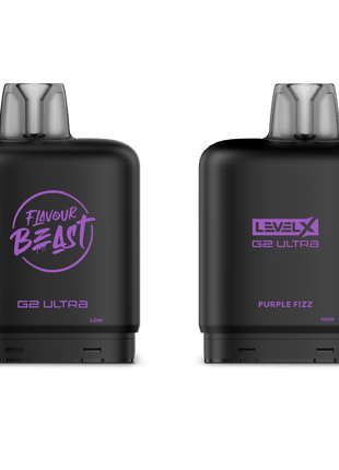 Flavour Beast Level X G2 Ultra Pods - All Flavours - 50000 Puffs - 20mL