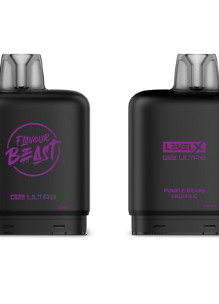 Flavour Beast Level X G2 Ultra Pods - All Flavours - 50000 Puffs - 20mL