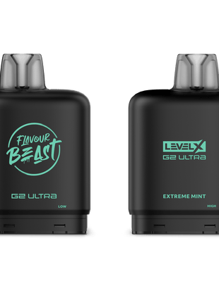 Flavour Beast Level X G2 Ultra Pods - All Flavours - 50000 Puffs - 20mL