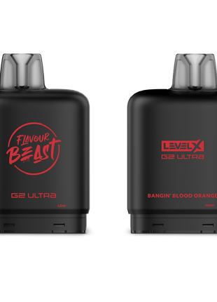 Flavour Beast Level X G2 Ultra Pods - All Flavours - 50000 Puffs - 20mL