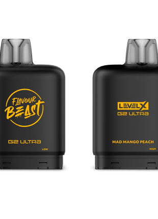 Flavour Beast Level X G2 Ultra Pods - All Flavours - 50000 Puffs - 20mL
