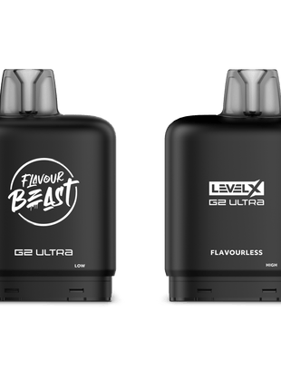 Flavour Beast Level X G2 Ultra Pods - All Flavours - 50000 Puffs - 20mL