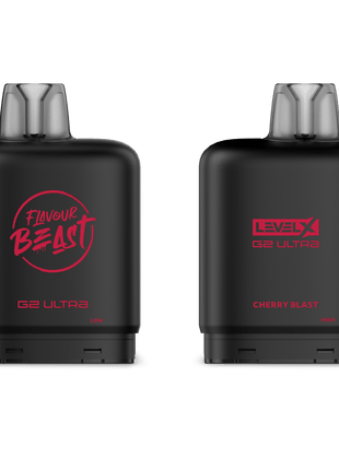 Flavour Beast Level X G2 Ultra Pods - All Flavours - 50000 Puffs - 20mL