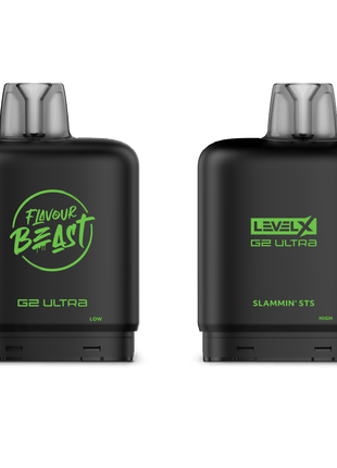 Flavour Beast Level X G2 Ultra Pods - All Flavours - 50000 Puffs - 20mL