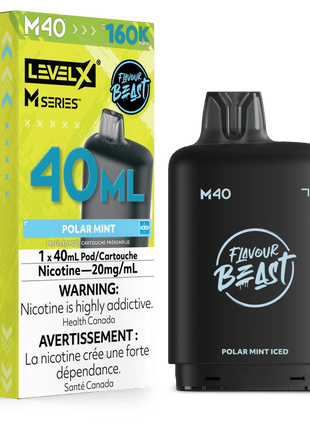 Flavour Beast Level X M Series Pods - Up to 160,000 Puffs - 30mL & 40mL