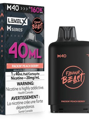 Flavour Beast Level X M Series Pods - Up to 160,000 Puffs - 30mL & 40mL