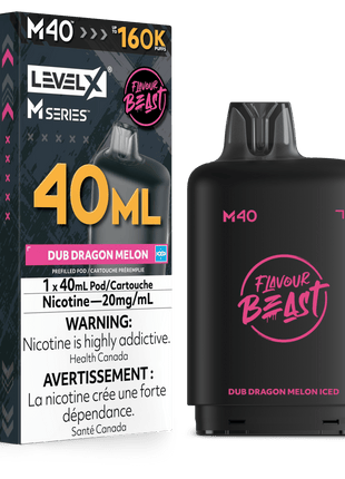 Flavour Beast Level X M Series Pods - Up to 160,000 Puffs - 30mL & 40mL