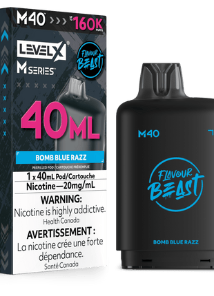 Flavour Beast Level X M Series Pods - Up to 160,000 Puffs - 30mL & 40mL