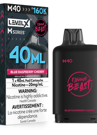 Flavour Beast Level X M Series Pods - Up to 160,000 Puffs - 30mL & 40mL