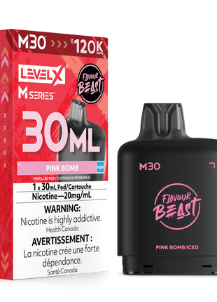 Flavour Beast Level X M Series Pods - Up to 160,000 Puffs - 30mL & 40mL