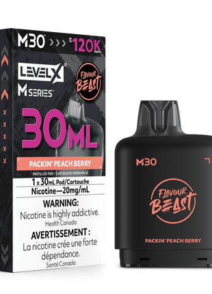 Flavour Beast Level X M Series Pods - Up to 160,000 Puffs - 30mL & 40mL