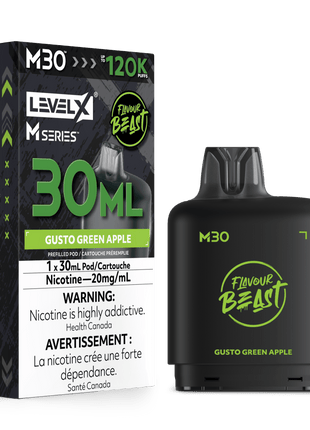 Flavour Beast Level X M Series Pods - Up to 160,000 Puffs - 30mL & 40mL
