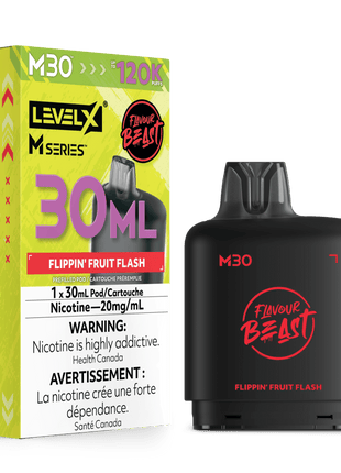Flavour Beast Level X M Series Pods - Up to 160,000 Puffs - 30mL & 40mL