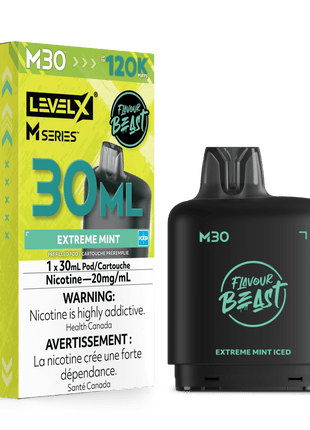 Flavour Beast Level X M Series Pods - Up to 160,000 Puffs - 30mL & 40mL
