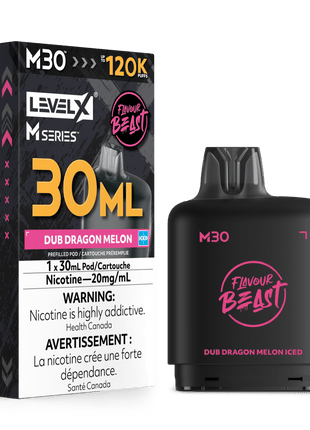 Flavour Beast Level X M Series Pods - Up to 160,000 Puffs - 30mL & 40mL
