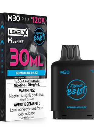 Flavour Beast Level X M Series Pods - Up to 160,000 Puffs - 30mL & 40mL