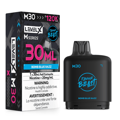 Flavour Beast Level X M Series Pods - Up to 160,000 Puffs - 30mL & 40mL