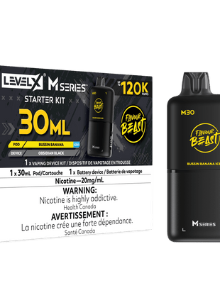 Flavour Beast Level X M Series Starter Kit - 30mL