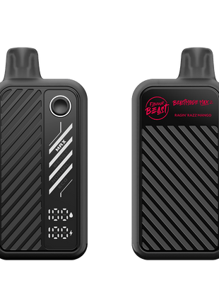 Flavour Beast Mode MAX 2 50K Disposable Vape — 50000 Puffs — 20mL – Ragin' Razz Mango Iced