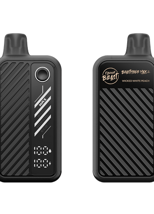 Flavour Beast Mode MAX 2 50K Disposable Vape — 50000 Puffs — 20mL – Wicked White Peach Iced