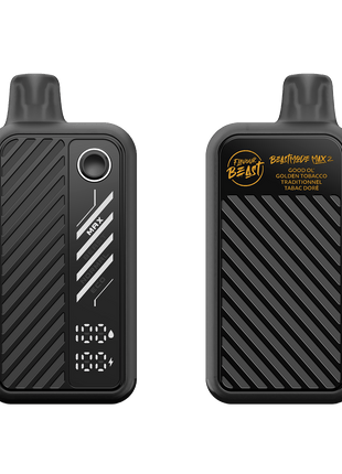 Flavour Beast Mode MAX 2 50K Disposable Vape — 50000 Puffs — 20mL – Good Ol' Golden Tobacco