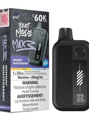 Flavour Beast Mode MAX 3 60K Disposable Vape - 60000 Puffs - 20mL - Liberty Vape